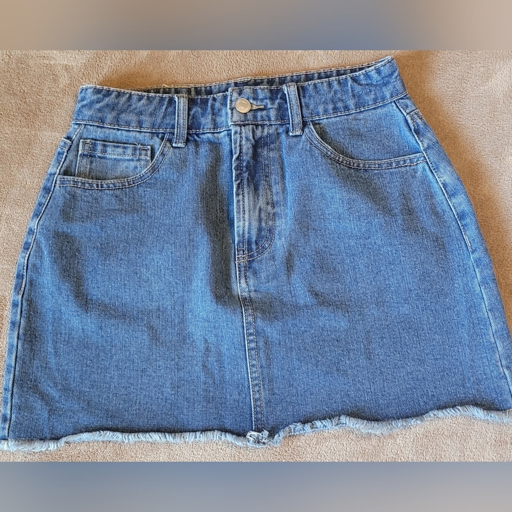 Denim Blue Women's Skirt